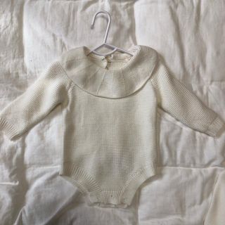 プチバトー(PETIT BATEAU)の新品未使用 韓国子供服 ロンパース(ロンパース)