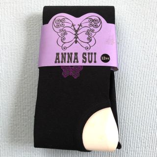 アナスイ(ANNA SUI)のアナスイ　トレンカ　12分丈　ブラック(レギンス/スパッツ)