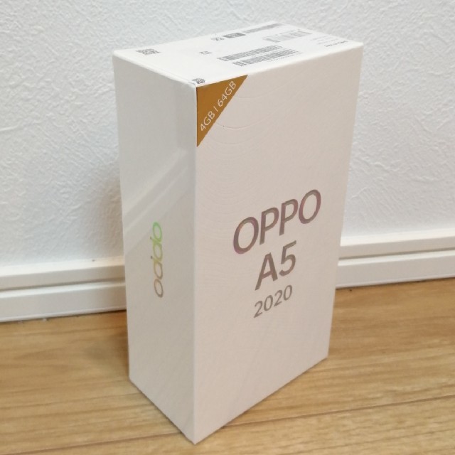 Rakuten(ラクテン)の毎日値下実施中！　OPPO A5 2020 ブルー　オッポ【新品未開封】 スマホ/家電/カメラのスマートフォン/携帯電話(スマートフォン本体)の商品写真