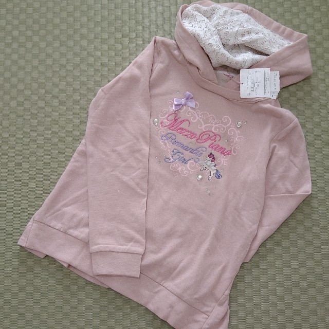 mezzo piano(メゾピアノ)のメゾピアノ　ユニコーントレーナー キッズ/ベビー/マタニティのキッズ服女の子用(90cm~)(Tシャツ/カットソー)の商品写真