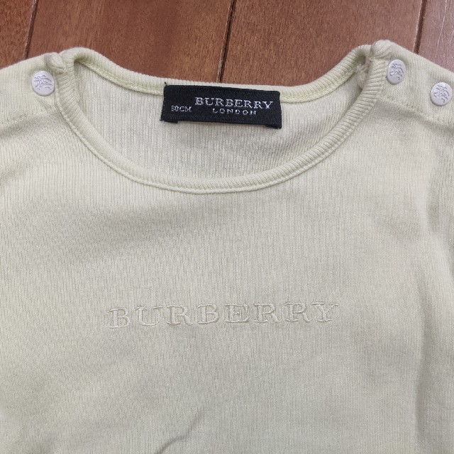 BURBERRY(バーバリー)の長袖Ｔシャツ☆バーバリー80cm キッズ/ベビー/マタニティのベビー服(~85cm)(Ｔシャツ)の商品写真