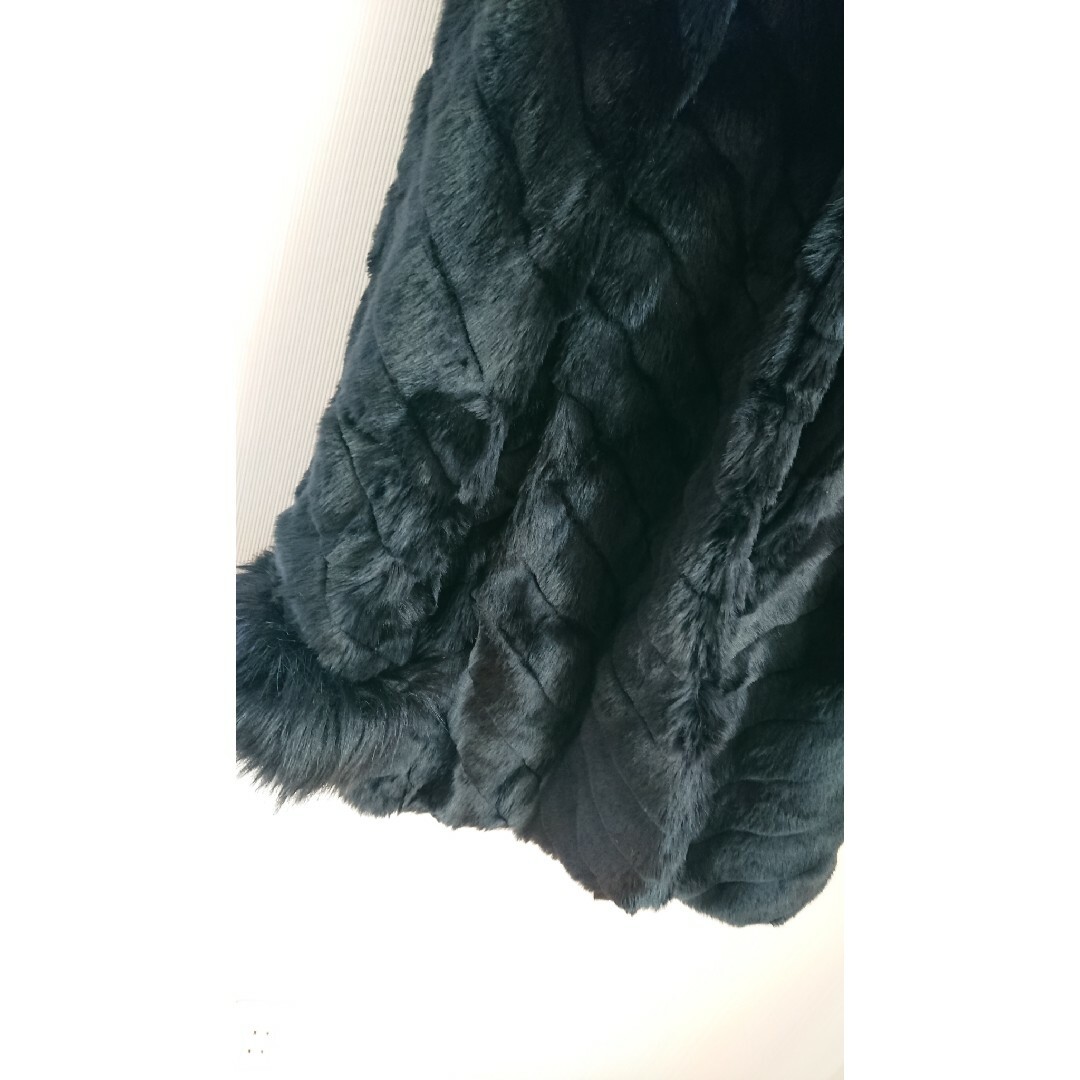rienda(リエンダ)のリエンダ ファーコート ブラック レディースのジャケット/アウター(毛皮/ファーコート)の商品写真