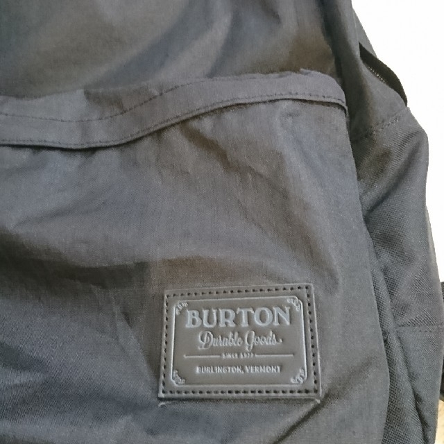 BURTON(バートン)のバートンリュックサック（黒） メンズのバッグ(バッグパック/リュック)の商品写真