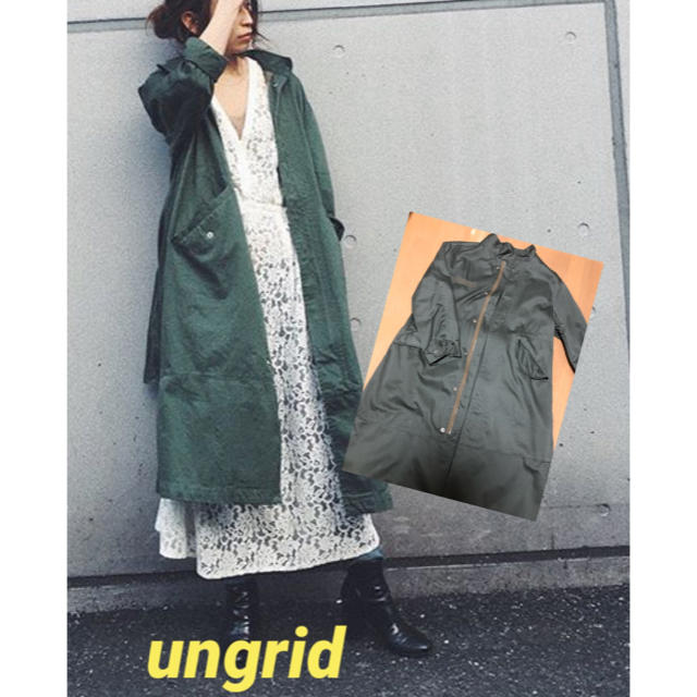 Ungrid(アングリッド)の【値下げ】ungrid⭐︎ミリタリーコート レディースのジャケット/アウター(ミリタリージャケット)の商品写真