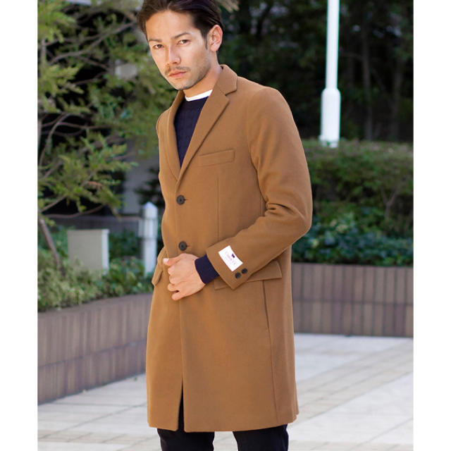 BEAUTY&YOUTH MELTON CHESTER COAT - チェスターコート