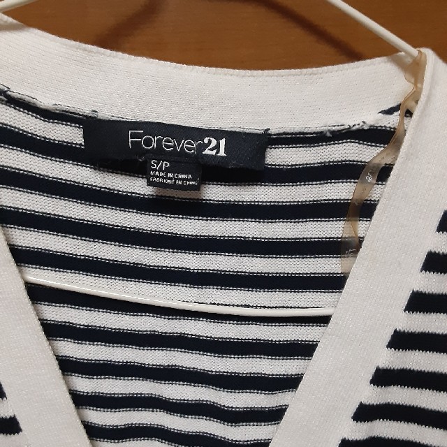 FOREVER 21(フォーエバートゥエンティーワン)のフォーエバー21　ロングベスト レディースのトップス(ベスト/ジレ)の商品写真