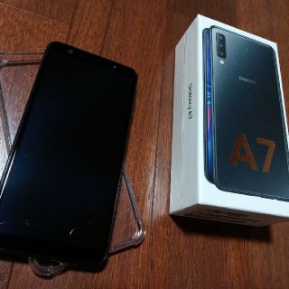 サムスン(SAMSUNG)のgalaxy a7 楽天モバイル版 SIMフリー(スマートフォン本体)