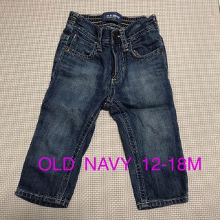 オールドネイビー(Old Navy)の値下げオールドネイビー　デニムパンツ 80cm 12-18m(パンツ)