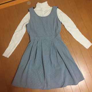 レトロガール(RETRO GIRL)の美品 ジャンパースカート(ひざ丈ワンピース)