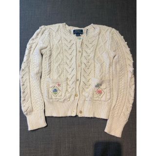 ポロラルフローレン(POLO RALPH LAUREN)のラルフローレン　刺繍　カーディガン(カーディガン)