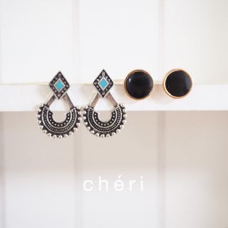 アメリヴィンテージ(Ameri VINTAGE)のchéri ピアス No.185(ピアス)