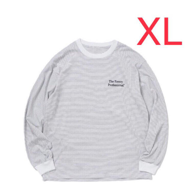 XL ennoy BORDER L/S TEE エコバック付き