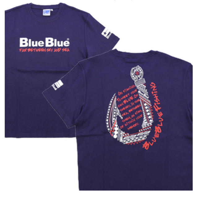 BlueBlue 釣り針2019Tシャツ新品 スポーツ/アウトドアのフィッシング(ウエア)の商品写真