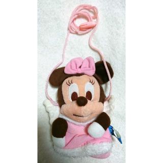 ディズニー(Disney)の上海ディズニー限定絶版品 ミニー エンジェルデザイン ポシェット ピンク(ポシェット)