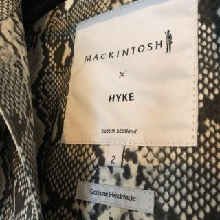 MACKINTOSH - マッキントッシュ×HYKE☆ゴム引きコート試着のみの通販