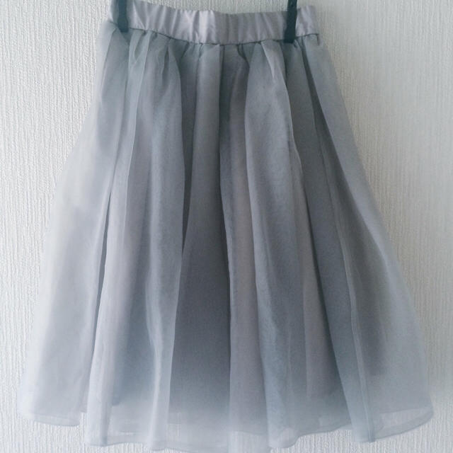 COCO DEAL(ココディール)のCOCO DEAL オーガンジースカート レディースのスカート(ひざ丈スカート)の商品写真