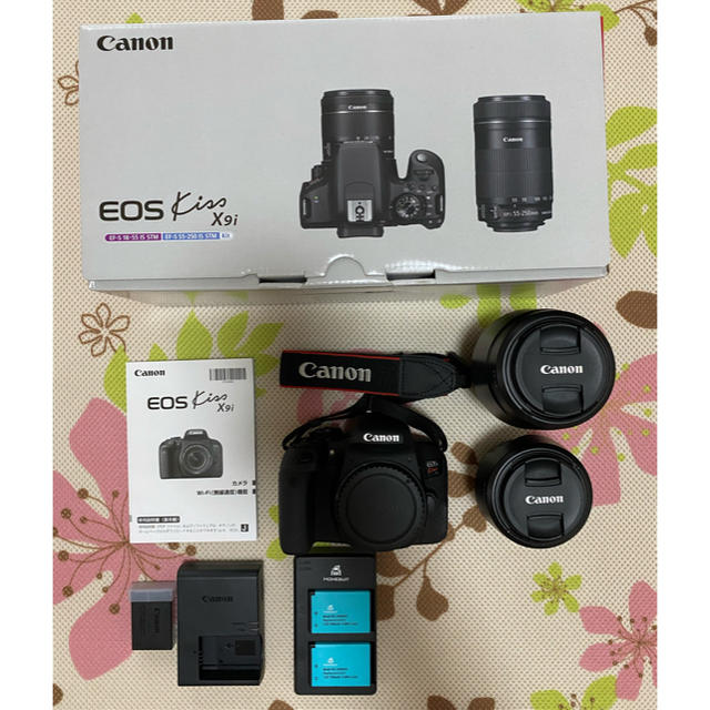 Cannon EOS kiss X9i ダブルズームキット