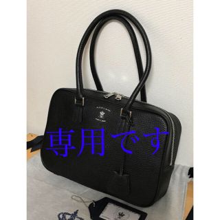 エーディーエムジェイ(A.D.M.J.)の【美品】ADMJ 28センチ ボストン シルバーパーツ(ボストンバッグ)