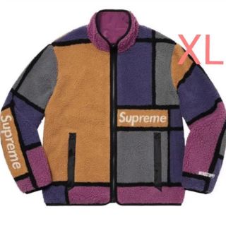 Supreme Reversible Colorblocked Fleece(ブルゾン)