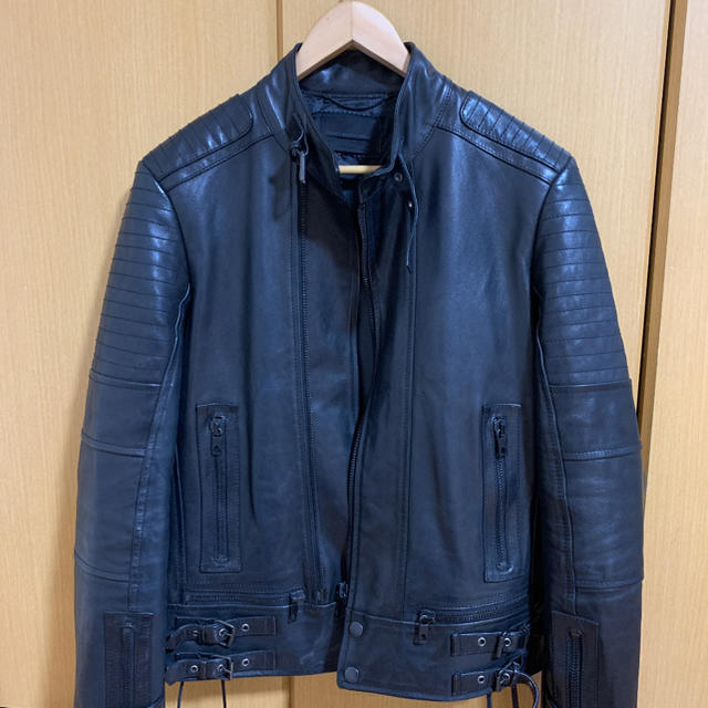 DIESEL(ディーゼル)のDIESEL black gold レザージャケット メンズのジャケット/アウター(レザージャケット)の商品写真