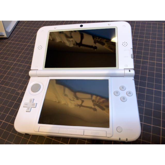 【美品】Nintendo 3DS LL 本体ミント/ホワイト ACアダプタセット