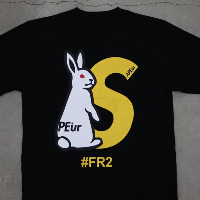 【即完売品】SAPEUR FR2コラボロンT:ホワイトLサイズ