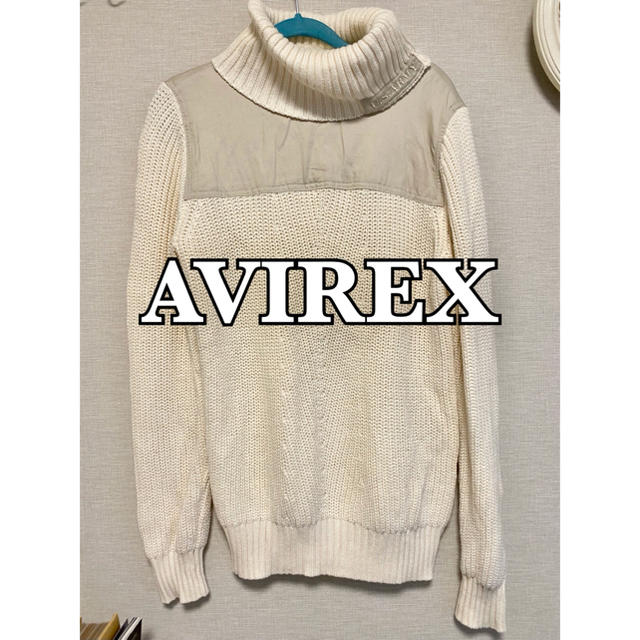 AVIREX(アヴィレックス)の【最終値下げ】AVIREX ニット　タートルネック レディースのトップス(ニット/セーター)の商品写真