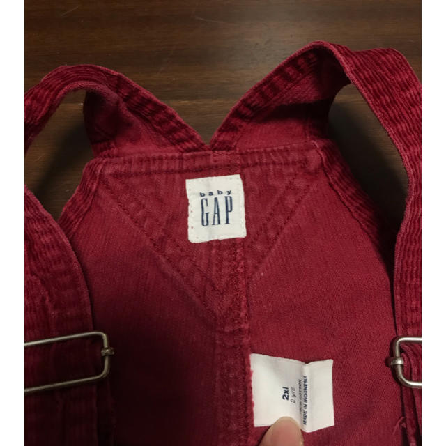 GAP Kids(ギャップキッズ)のBaby Gapベビーギャップ　サロペット　2才用 95cm キッズ/ベビー/マタニティのキッズ服女の子用(90cm~)(その他)の商品写真