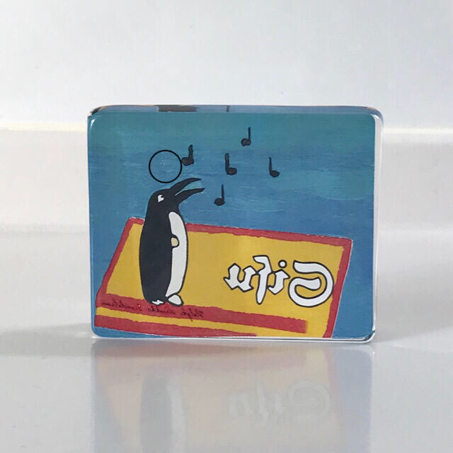 【希少】iittala ヘルヤ ガラスカード "Sisu Penguin" 1