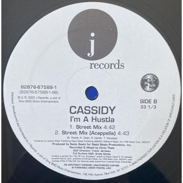 Cassidy / I'm A Hustla エンタメ/ホビーのエンタメ その他(その他)の商品写真