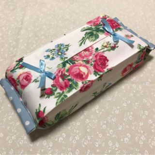 ティッシュケース ローラアシュレイ バンチェッドロージズ(その他)