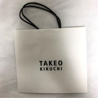 タケオキクチ(TAKEO KIKUCHI)のTAKEO KIKUCHI ショップ袋　紙袋(ショップ袋)