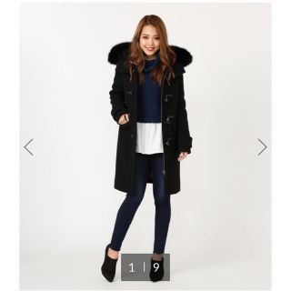 リエンダ(rienda)のrienda Faux Fur Wool ダッフルCT(ダッフルコート)