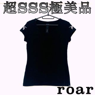 ロアー(roar)の超お買い得‼️roar roarguns スワロフスキー Tシャツ レディース(Tシャツ(半袖/袖なし))