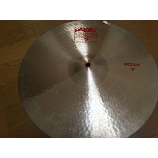 割れシンバル　PAISTE 2002  MEDIAM 18インチ(シンバル)