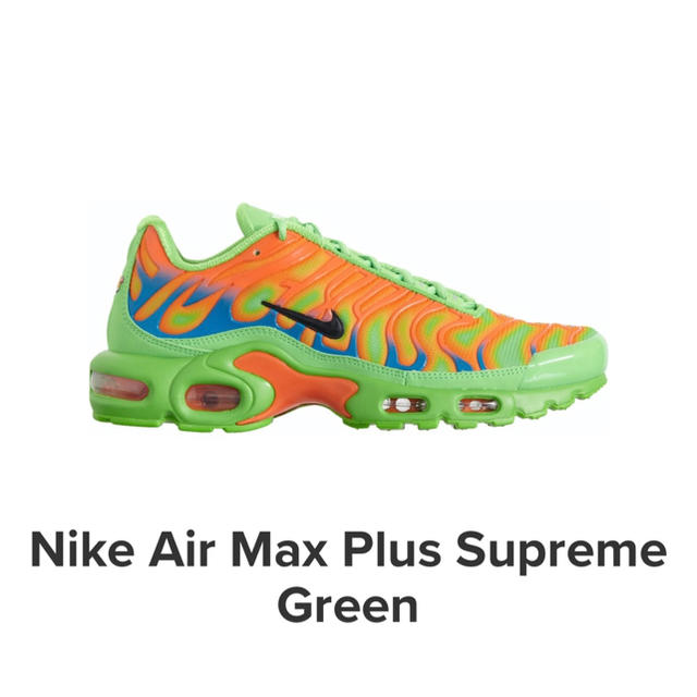 Supreme ®/ Nike ® Air Max Plus 27.0cm