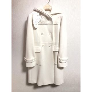 ユナイテッドアローズ(UNITED ARROWS)の＊新品＊白ダッフルコート＊(ダッフルコート)