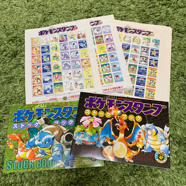 ポケモン - ポケモンスタンプ 90年代 シート&ストックブックの ポケモン - ポケモンスタンプ 90年代 シート&ストックブックの