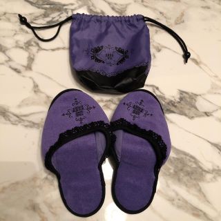 アナスイ(ANNA SUI)の♥︎新品未使用♥︎アナスイ　携帯スリッパ　ルームシューズ(スリッパ/ルームシューズ)