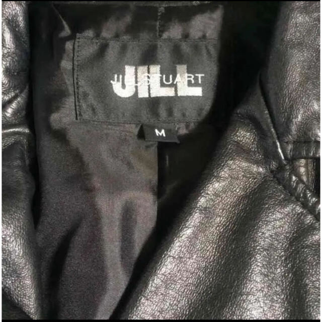 ジルJILLSTUART本革ライダースジャケットスカラップ29000円スナイデル