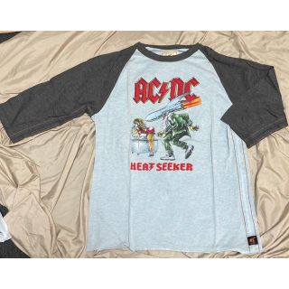 トランクショー(TRUNKSHOW)のトランクショー　AC/DC  ラグラン　7分丈(Tシャツ/カットソー(七分/長袖))