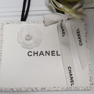 シャネル(CHANEL)の【８５】シャネル銀座店限定ショップ袋カメリアリボン付き(ショップ袋)