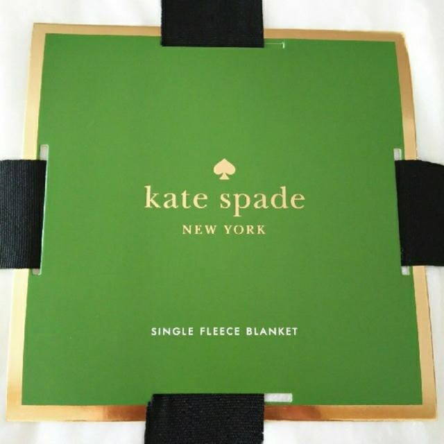 kate spade new york(ケイトスペードニューヨーク)のケイトスペード　ブランケット　シングルサイズ インテリア/住まい/日用品の寝具(毛布)の商品写真