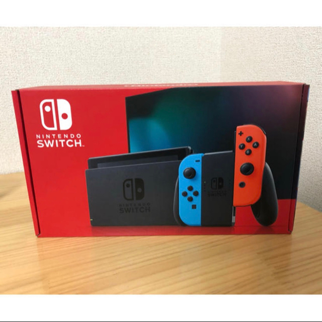 ニンテンドースイッチ ネオンブルー 新品未開封 領収書付き