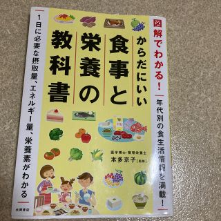 からだにいい食事と栄養の教科書 図解でわかる！(料理/グルメ)