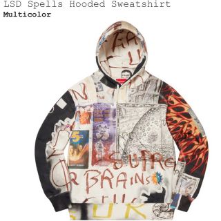 シュプリーム(Supreme)のSupreme LSD Spells Hooded Sweatshirt　XL(パーカー)