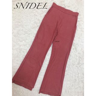 スナイデル(SNIDEL)のSNIDEL☆サーモストレッチパンツ(カジュアルパンツ)