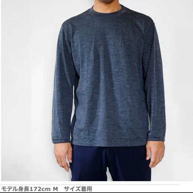 2-tacs(ツータックス)のused M 19SS BAA#3 軽EDITIONS MERINOCREW メンズのトップス(Tシャツ/カットソー(七分/長袖))の商品写真