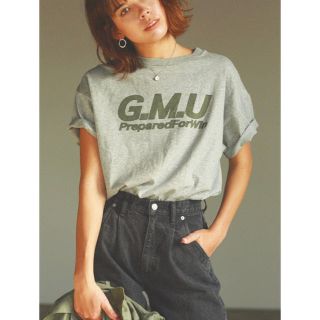 アングリッド(Ungrid)のungrid G.M.UロゴプリントTee(Tシャツ(半袖/袖なし))