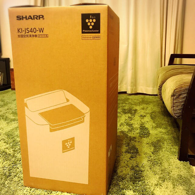 SHARP 空気清浄機　プラズマクラスター　KI-JS40W